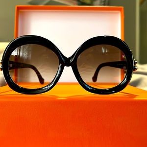 Balenciaga Oversized Sunglasses Black Gradient